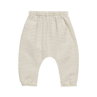 Quincy Mae Basil Stripe Woven Pant