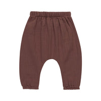 Quincy Mae Plum Woven Pants