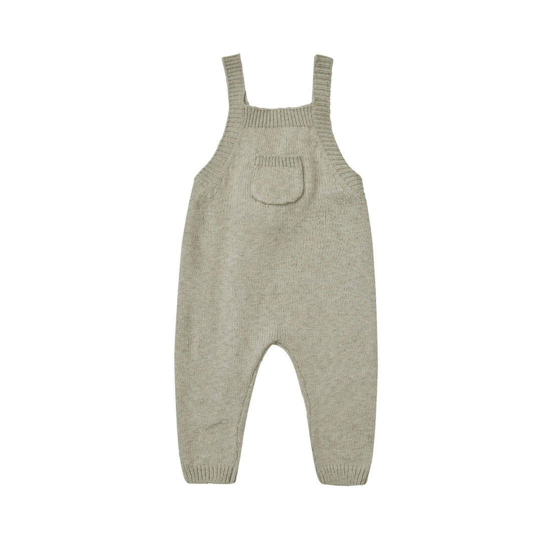 Quincy Mae Sage Knit Overalls