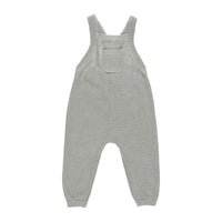 Quincy Mae Dusty Blue Knit Overall