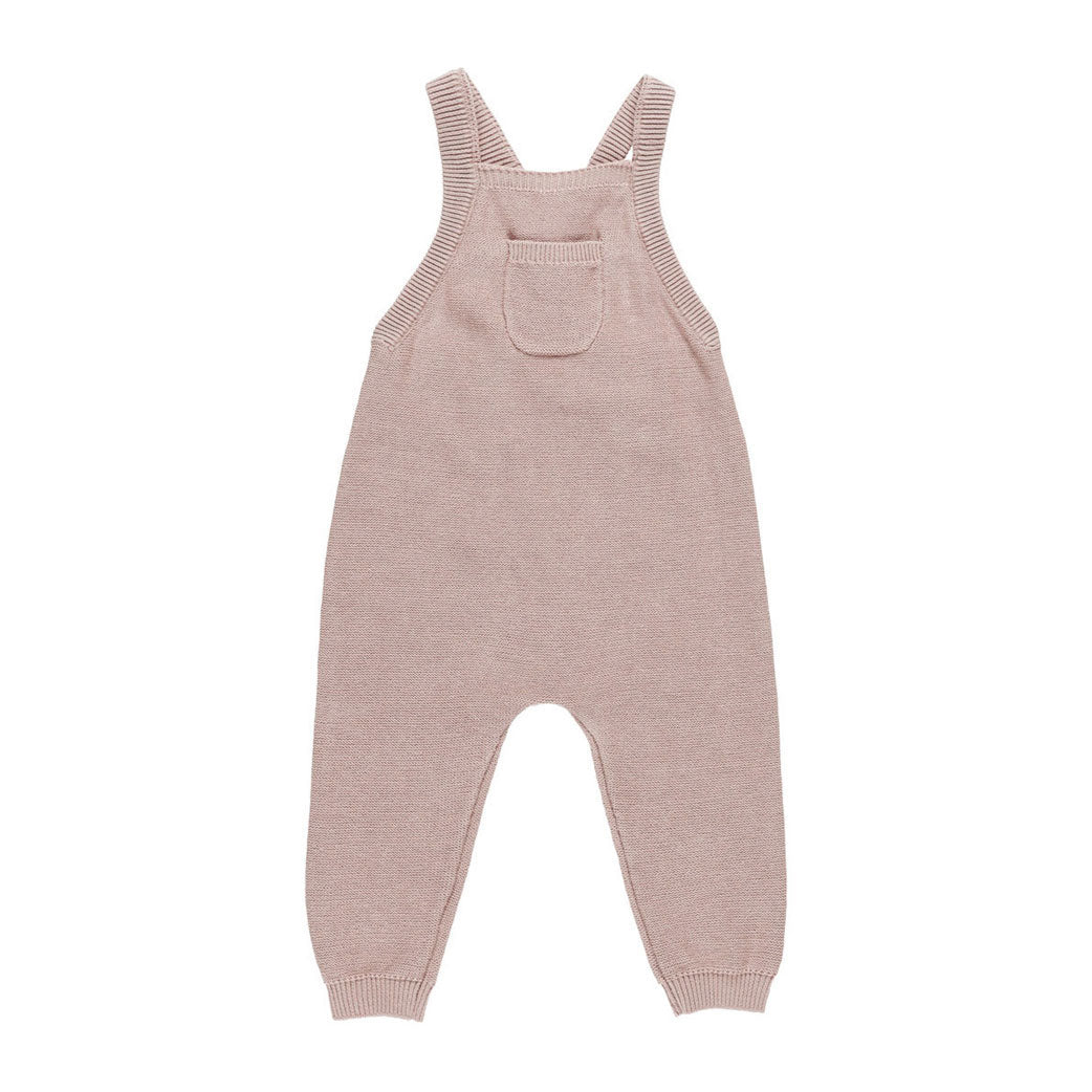 Quincy Mae Mauve Knit Overall