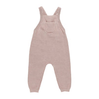 Quincy Mae Mauve Knit Overall