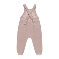 Quincy Mae Mauve Knit Overall