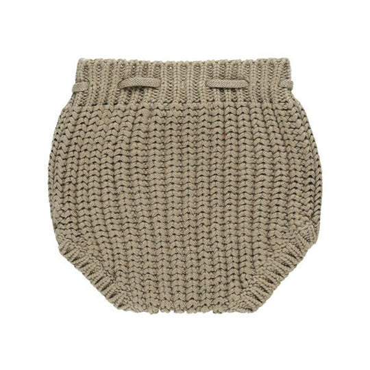Quincy Mae Olive Knit Tie Bloomer