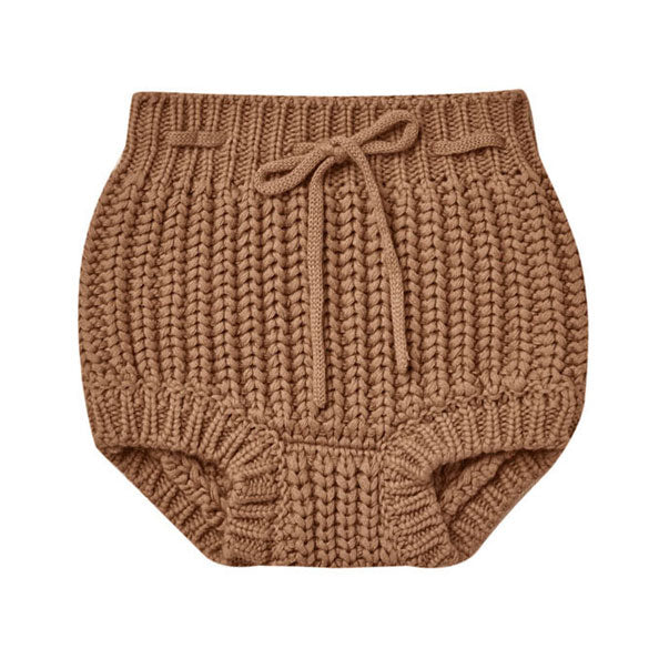 Quincy Mae Cinnamon Knit Tie Bloomer