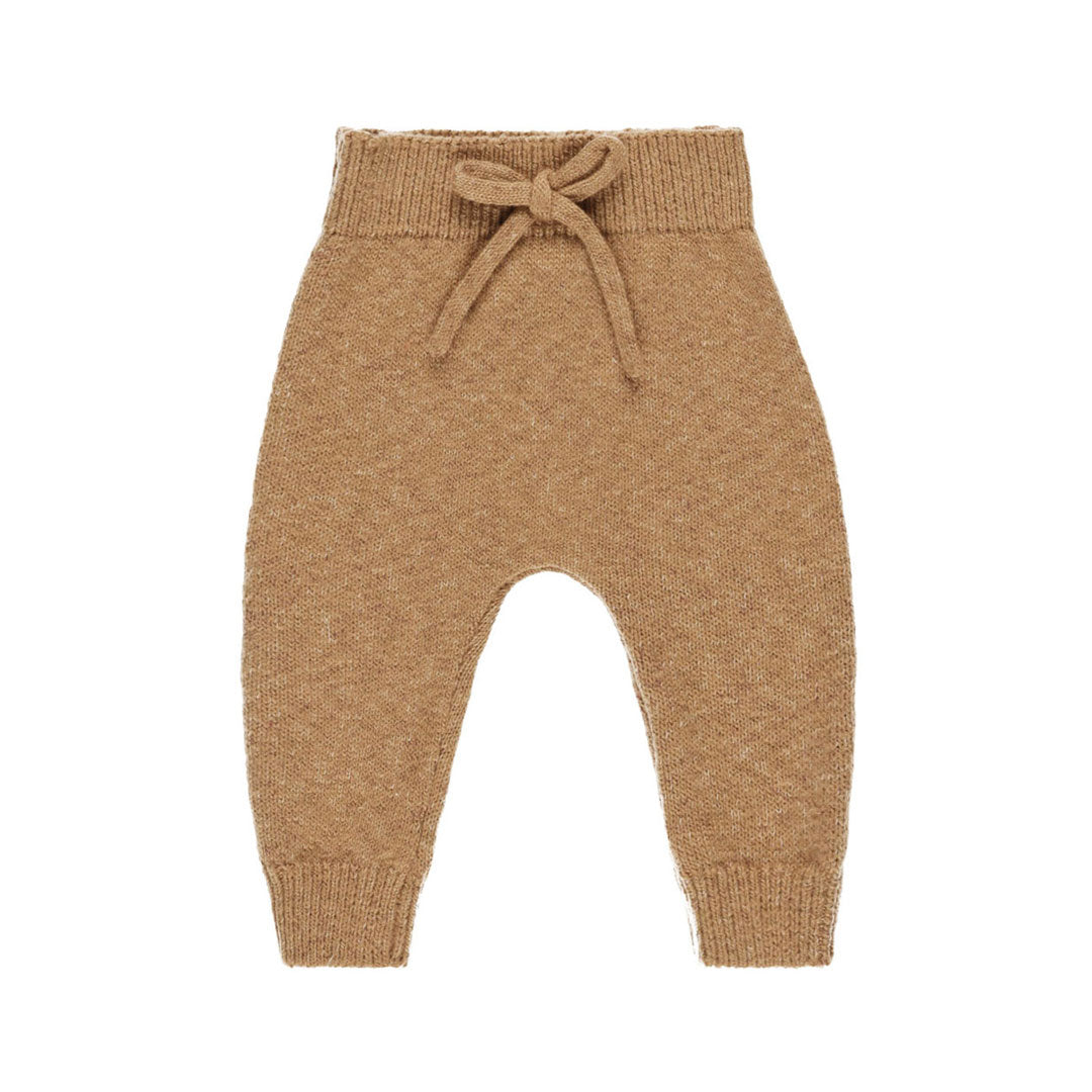 Quincy Mae Speckled Golden Knit Pant
