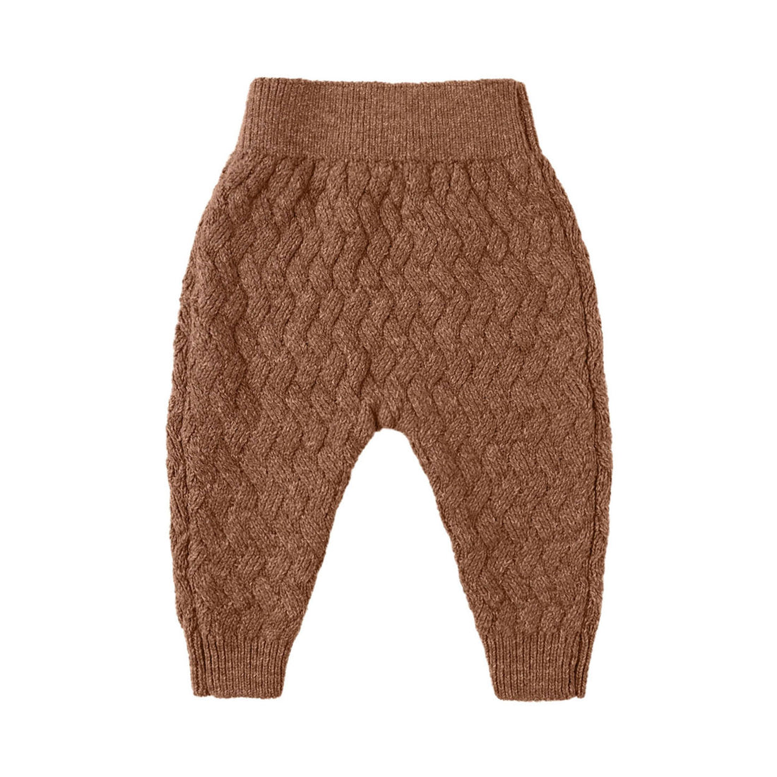 Quincy Mae Heathered Cedar Knit Pant