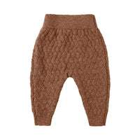 Quincy Mae Heathered Cedar Knit Pant