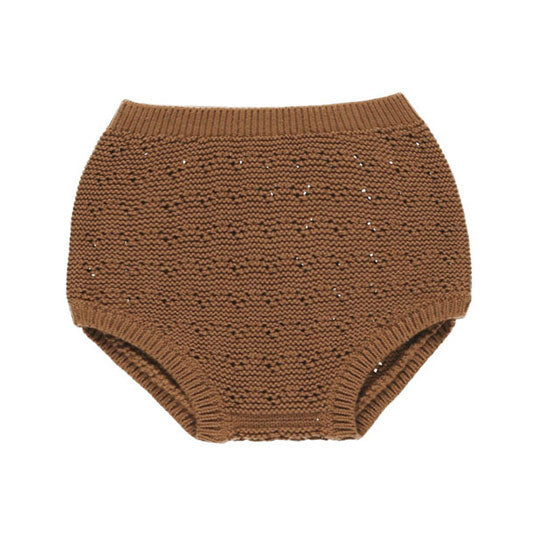Quincy Mae Cinnamon Knit Bloomer