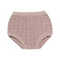 Quincy Mae Mauve Knit Bloomer