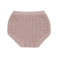 Quincy Mae Mauve Knit Bloomer