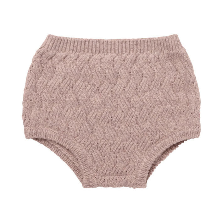 Quincy Mae Mauve Knit Bloomer