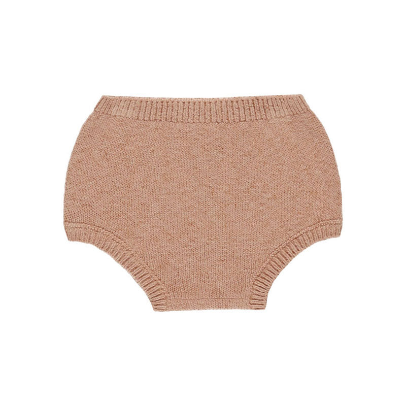 Quincy Mae Heathered Rose Knit Bloomer