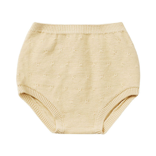 Quincy Mae Lemon Knit Bloomer