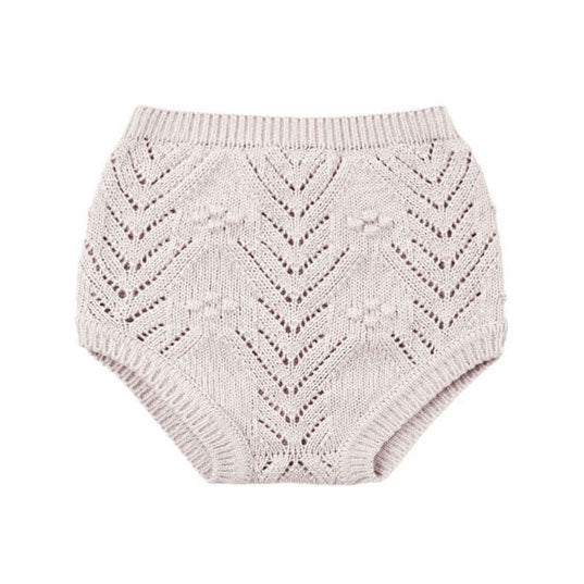Quincy Mae Lilac Mist Knit Bloomer