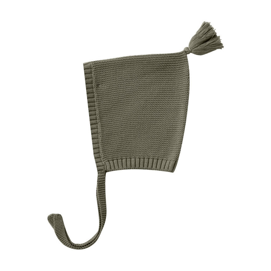 Quincy Mae Forest Knit Pixie Bonnet