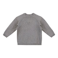 Quincy Mae Heathered Lagoon Knit Sweater