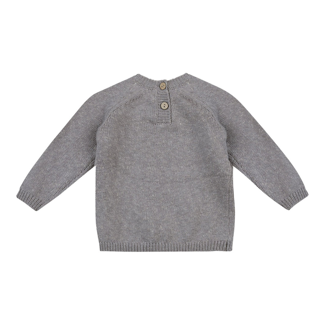 Quincy Mae Heathered Lagoon Knit Sweater