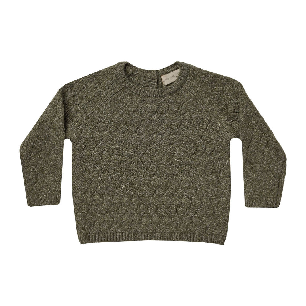 Quincy Mae Forest Knit Sweater