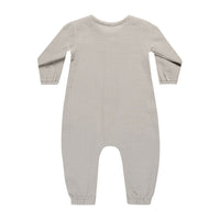 Quincy Mae Fog Woven Jumpsuit
