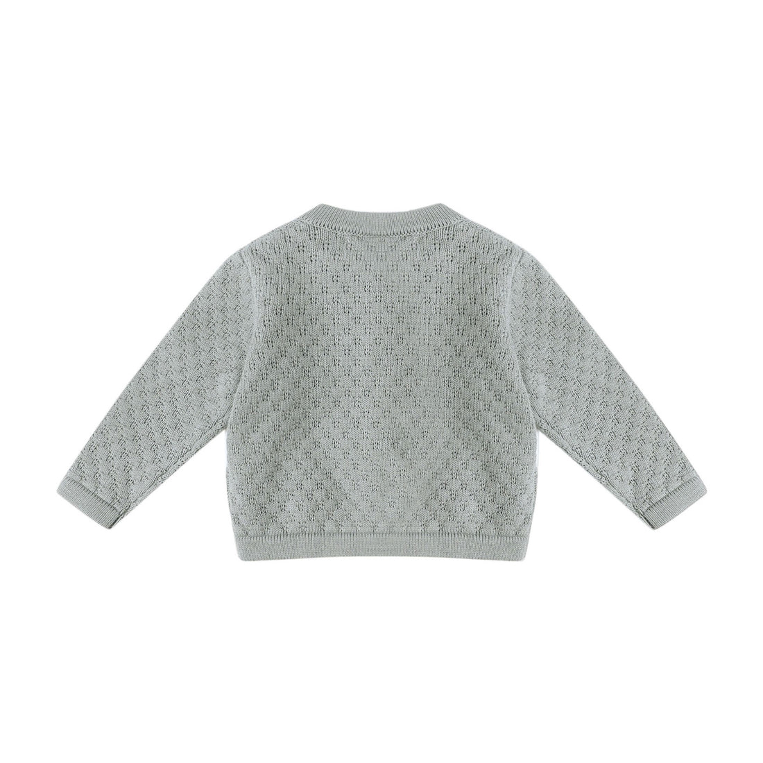 Quincy Mae Steel Blue Knit Cardigan