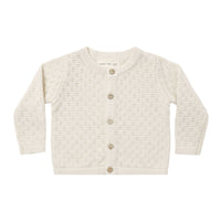 Quincy Mae Natural Knit Cardigan