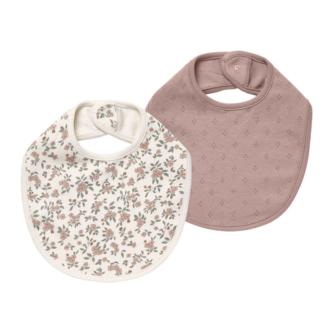Quincy Mae Meadow, Dotty Jersey Snap Bib