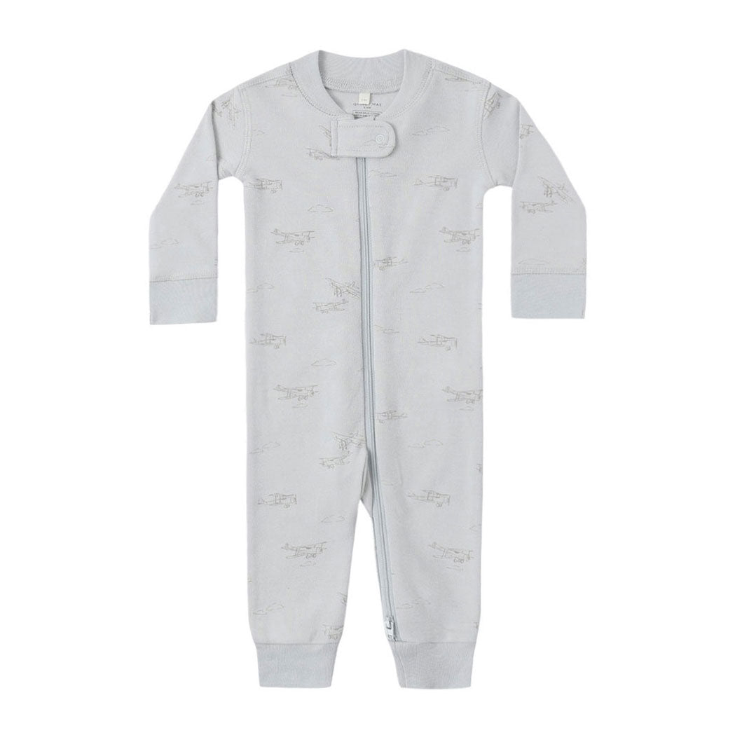 Quincy Mae Airplane Zip Longsleeve Sleeper
