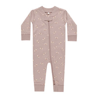 Quincy Mae Butterflies Zip Long Sleeve Sleeper