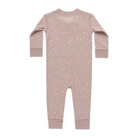 Quincy Mae Butterflies Zip Long Sleeve Sleeper