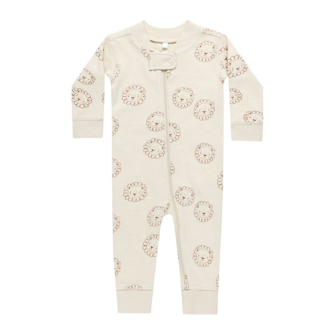 Quincy Mae Lions Zip Long Sleeve Sleeper