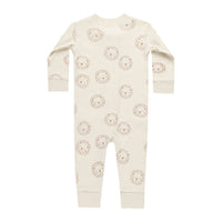 Quincy Mae Lions Zip Long Sleeve Sleeper