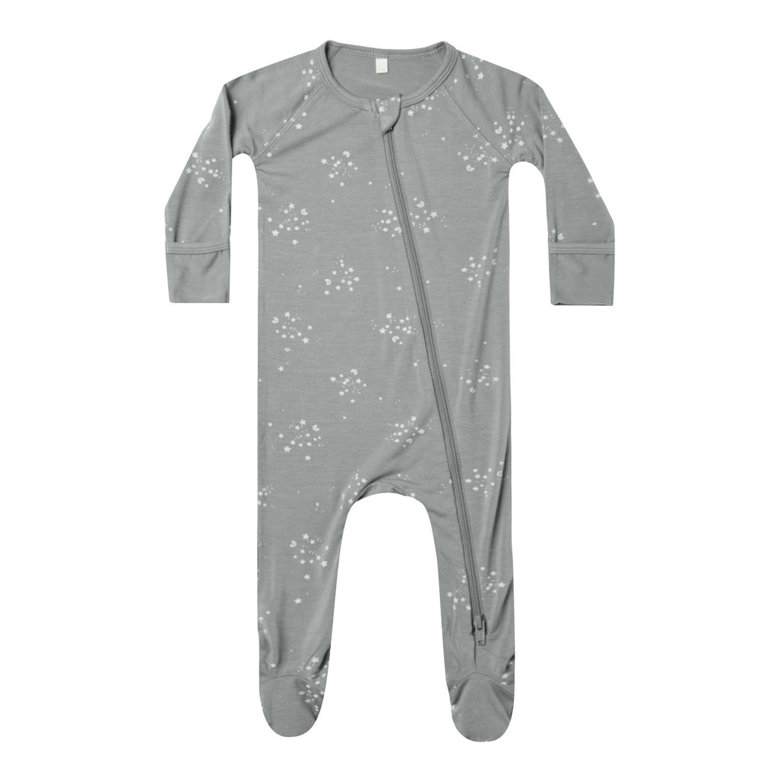 Quincy Mae Twinkle Bamboo Zip Footie