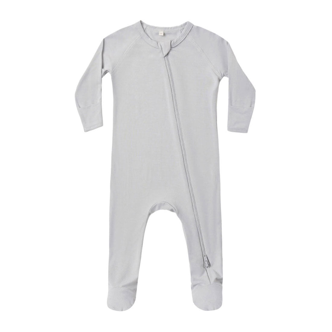 Quincy Mae Cloud Bamboo Zip Footie