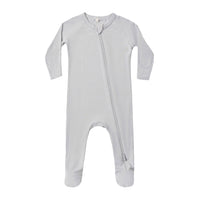 Quincy Mae Cloud Bamboo Zip Footie