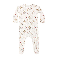 Quincy Mae Toy Chest Bamboo Zip Footie