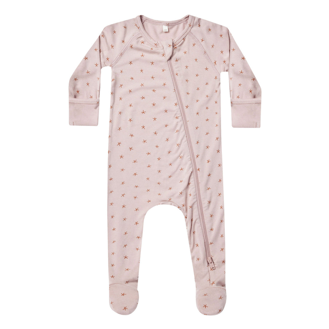Quincy Mae Twinkle Bamboo Zip Footie