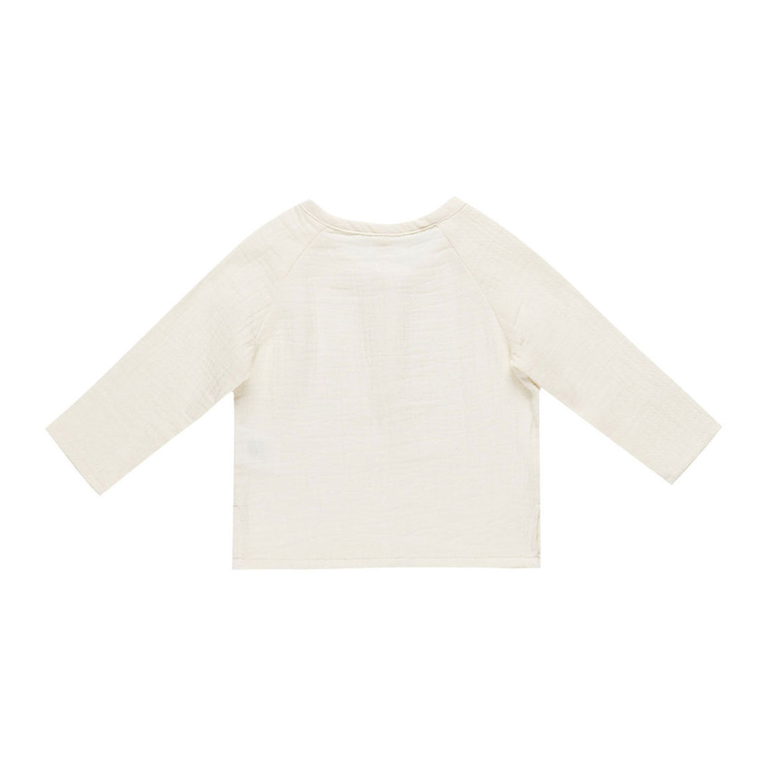 Quincy Mae Ivory Gingham Zion Shirt