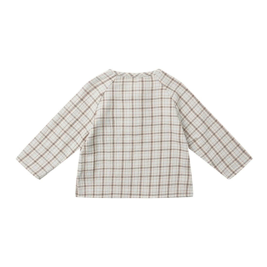 Quincy Mae Blue Plaid Zion Shirt