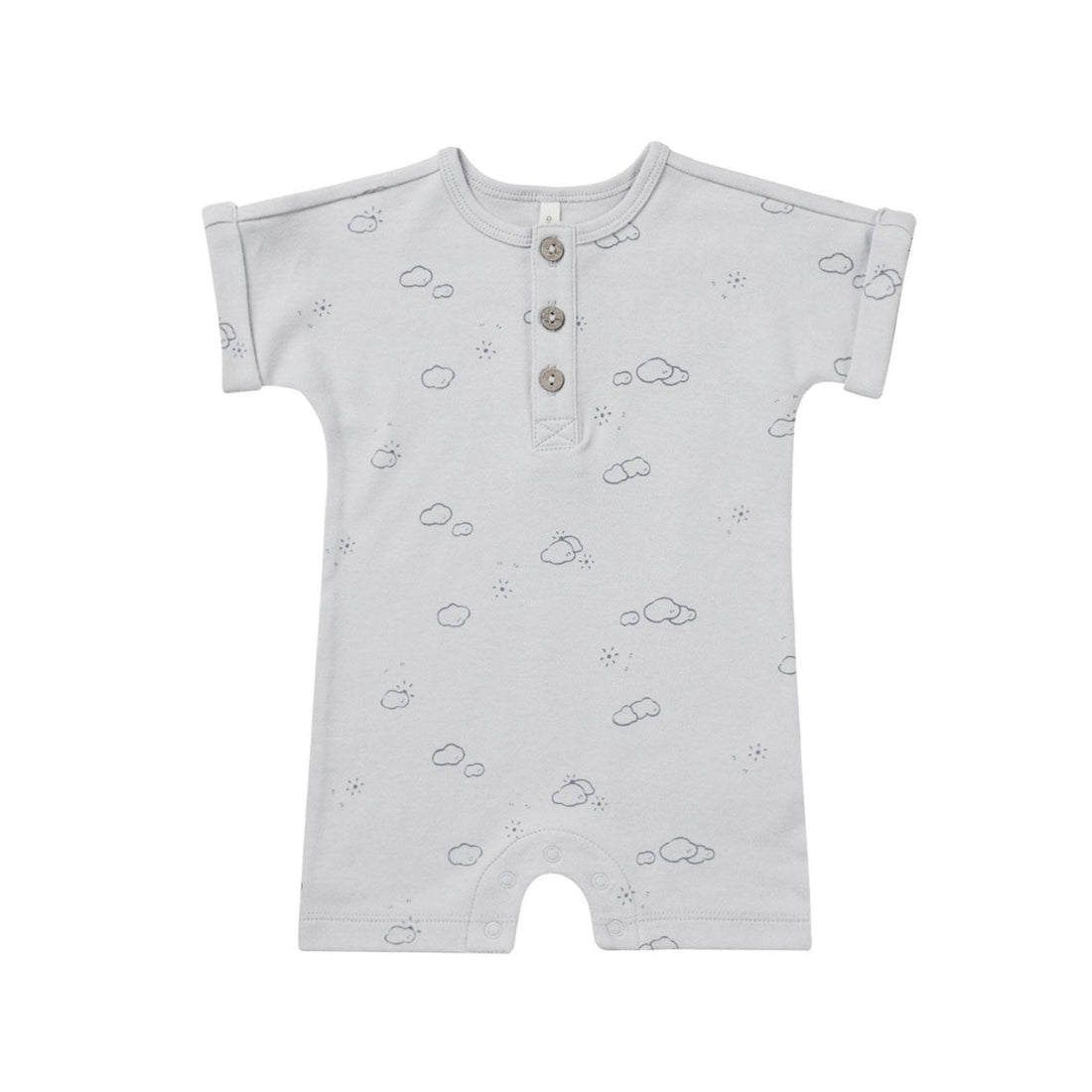 Quincy Mae Cloud Sunny Day Short Sleeve One-Piece