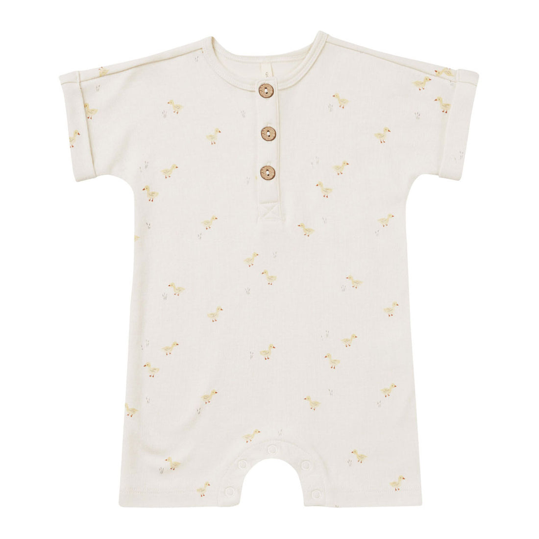 Quincy Mae Ducks Short Sleeve One-Piece