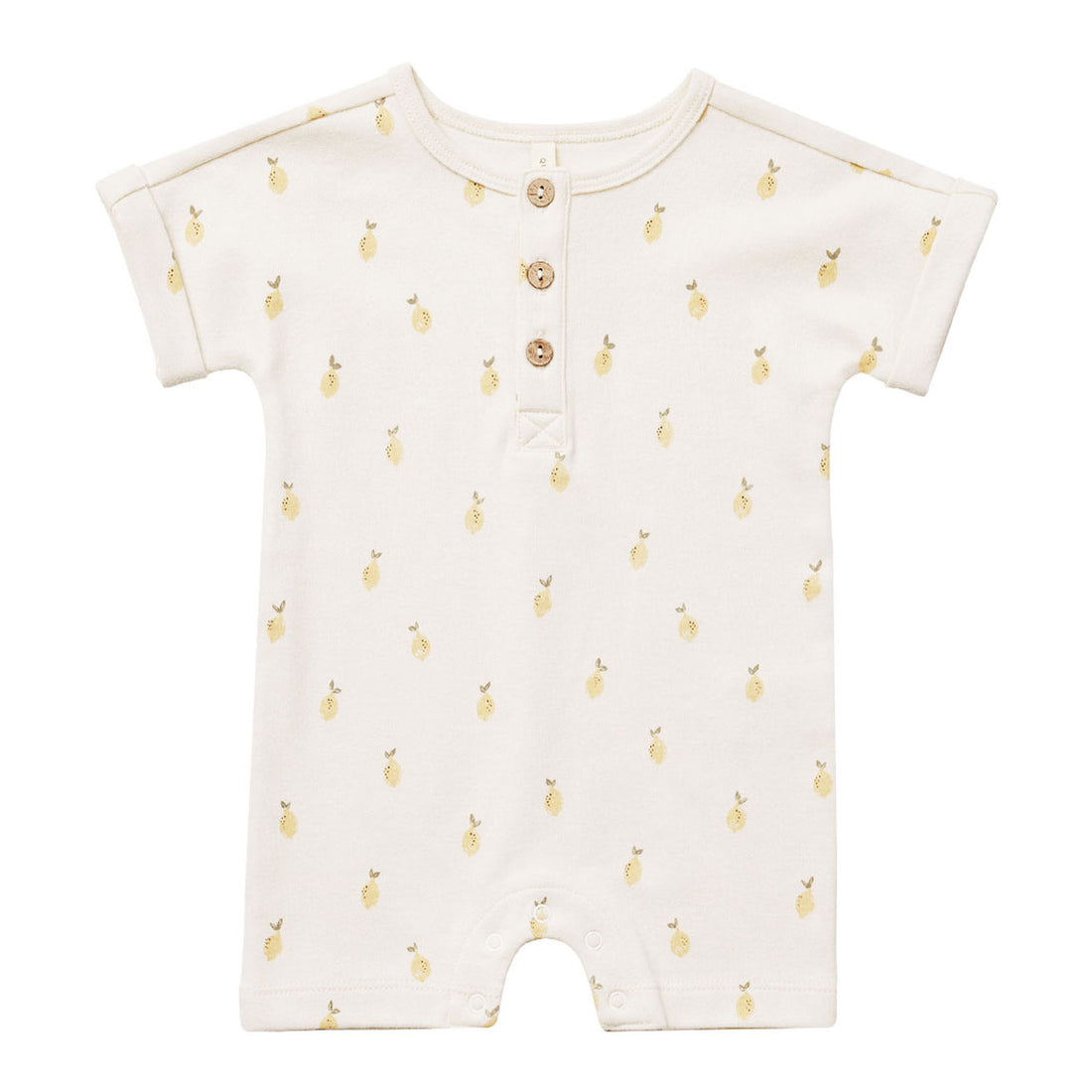 Quincy Mae Lemons Short Sleeve One-Piece