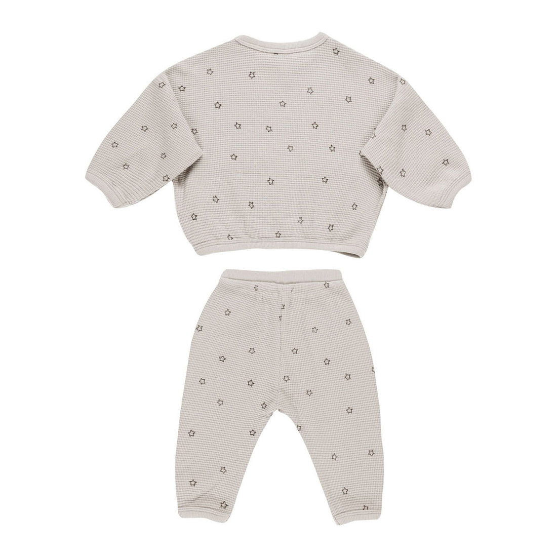 Quincy Mae Stars Waffle Slouch Set