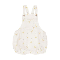 Quincy Mae Ivory Geese Hayes Romper