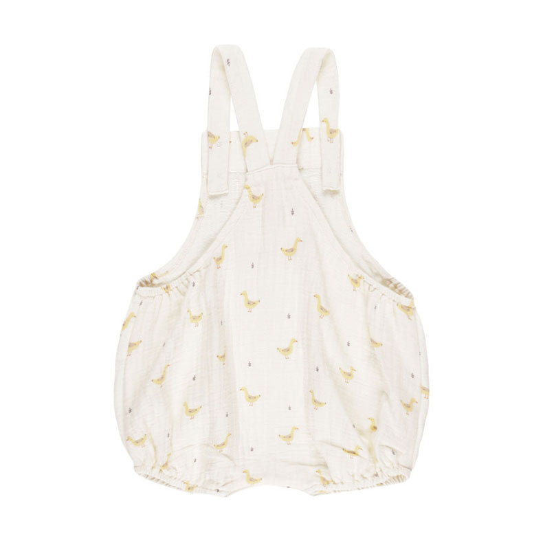 Quincy Mae Ivory Geese Hayes Romper