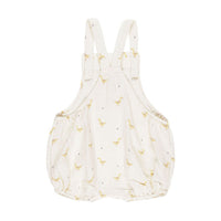 Quincy Mae Ivory Geese Hayes Romper