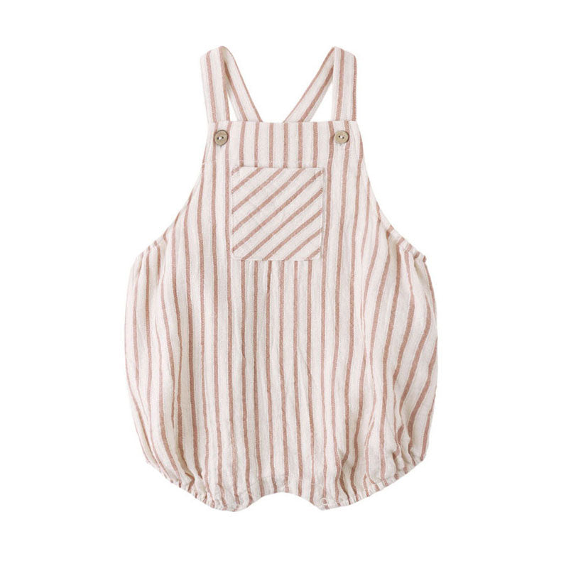 Quincy Mae Vintage Stripe Hayes Romper