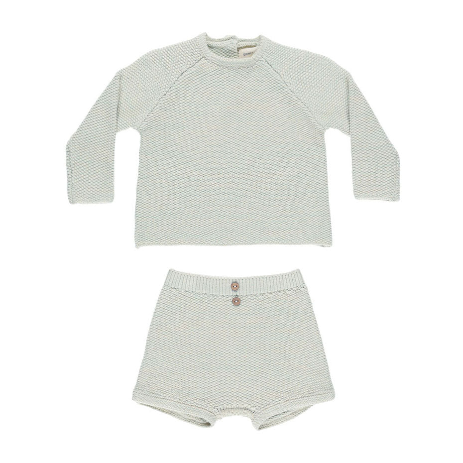 Quincy Mae Mint Summer Knit Set