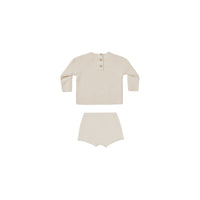 Quincy Mae Natural Summer Knit Set