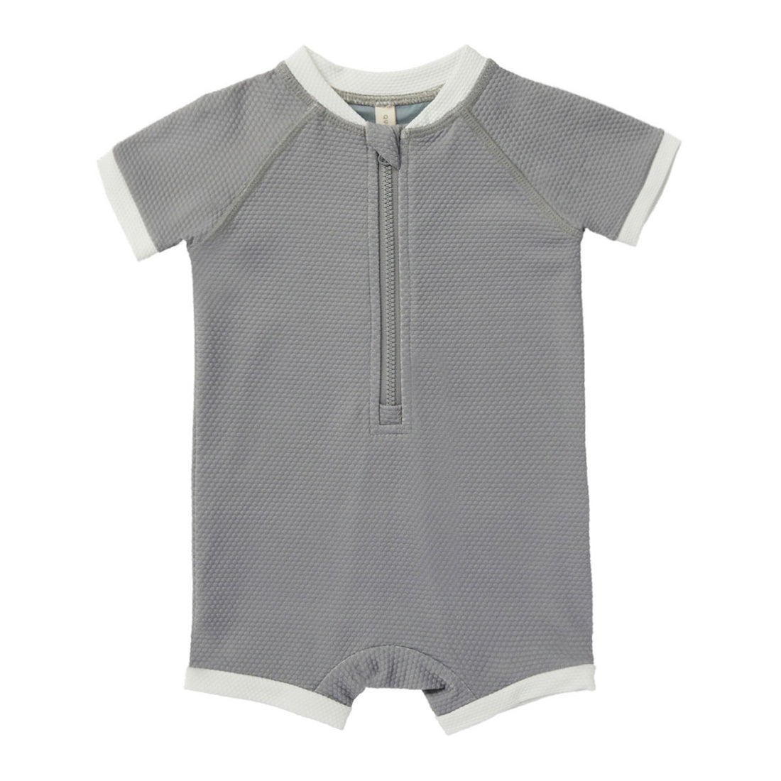 Quincy Mae Lagoon Zip Rashguard One-Piece